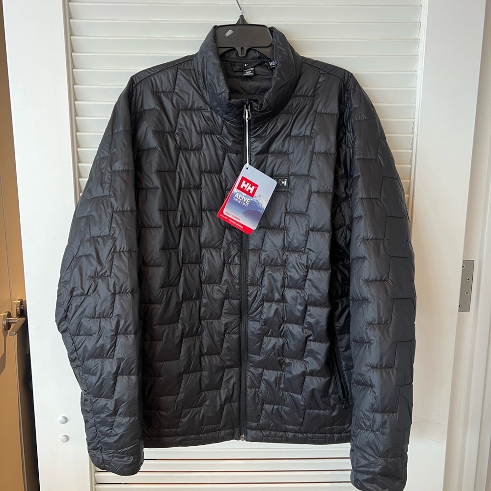 Helly Hansen Black Lightweight Down-alt Jacket
